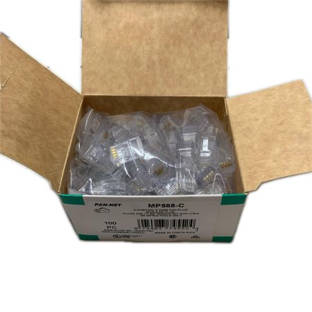 PAN-NET　MP588-C　モジュラープラグ　未使用品 グリーン
