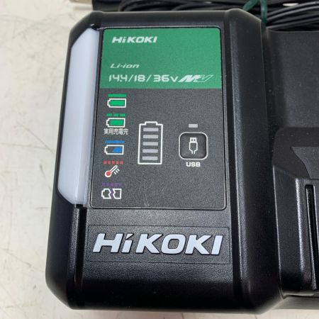 HiKOKI ハイコーキ 急速充電器 UC18YDL2 ブラック×グリーン