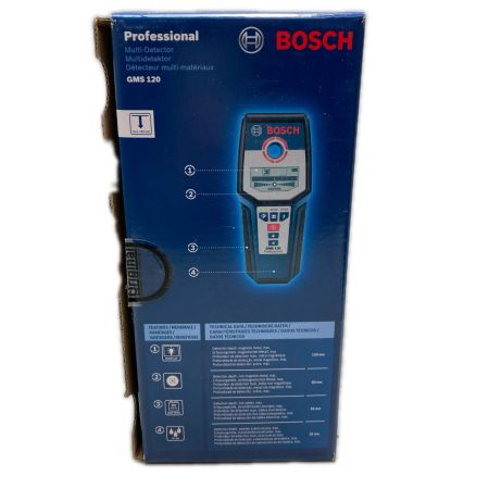 BOSCH ボッシュ 探知機 付属品完備 GMS120 ネイビー