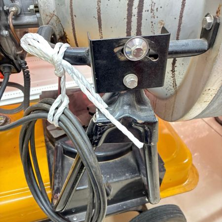 静岡製機株式会社 ジェットヒーター 本体のみ コード式 100v VAL6Z1 レッド×イエロー
