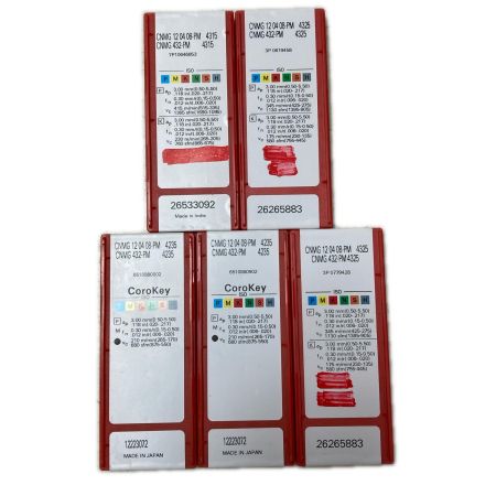 SANDVIK ねじ切りチップ 5セット