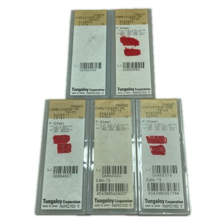 Tungaloy ねじ切りチップ 5セット