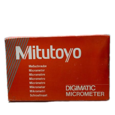 Mitutoyo マイクロメータ
