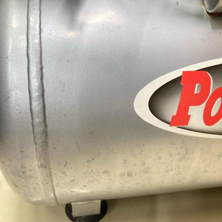 PAOCK コンプレッサー 本体のみ コード式 100v APM-25L シルバー×ブラック