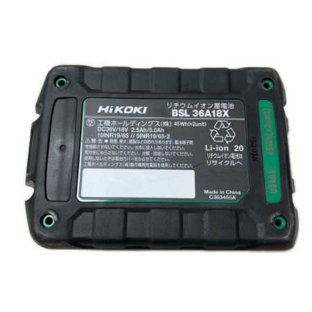 HiKOKI ハイコーキ バッテリー 未使用品 BSL36A18X