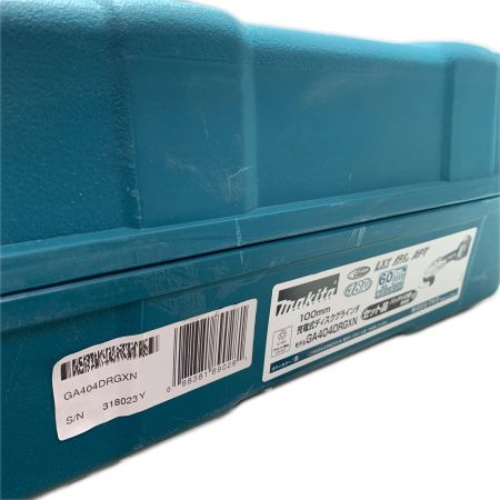 MAKITA マキタ 充電式ディスクグラインダ GA404DN