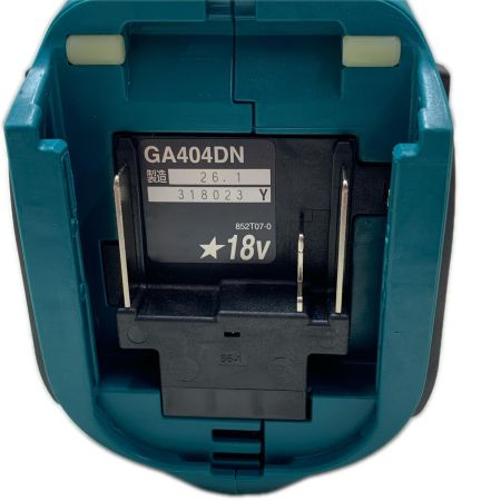 MAKITA マキタ 充電式ディスクグラインダ GA404DN