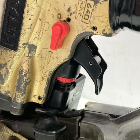 HITACHI 日立 65ｍｍ 高圧ロールくぎ打ち機 キズ・ハガレ有 本体のみ NV65HMC