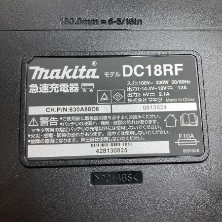 MAKITA マキタ 急速充電器 未使用品 DC18RF ブラック