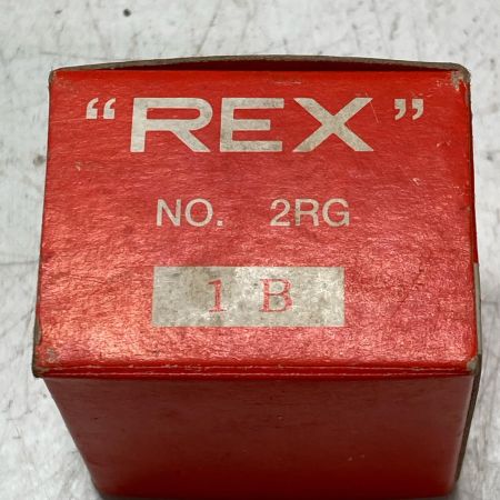 REX レッキス ネジ切り機 キズ・ヨゴレ有 2R ブルー