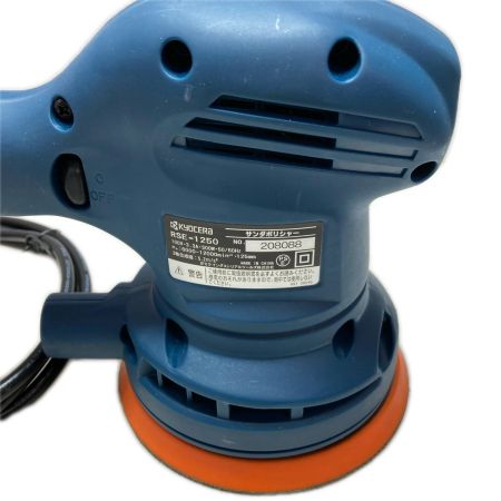 RYOBI リョービ サンダポリッシャー 未使用品 付属品完備 RRSE-1250 レッド