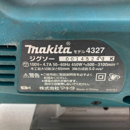 MAKITA マキタ ジグソー 4327