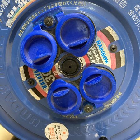 HATAYA コードリール SS-30 ブルー