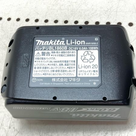 MAKITA マキタ バッテリー 未使用品 18v 6.0Ah BL1860B ブラック