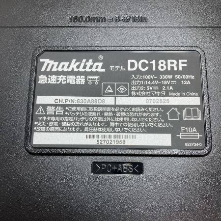 MAKITA マキタ 急速充電器 未使用品 100v DC18RF ブラック