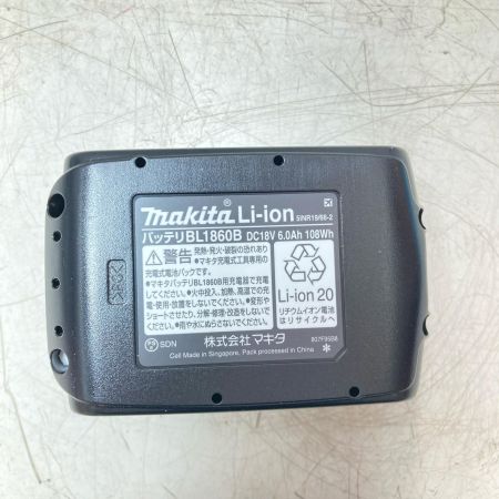 MAKITA マキタ バッテリー 未使用品 18v BL1860B ブラック