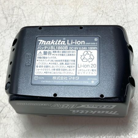 MAKITA マキタ バッテリー 未使用品 18v 6.0Ah BL1860B ブラック