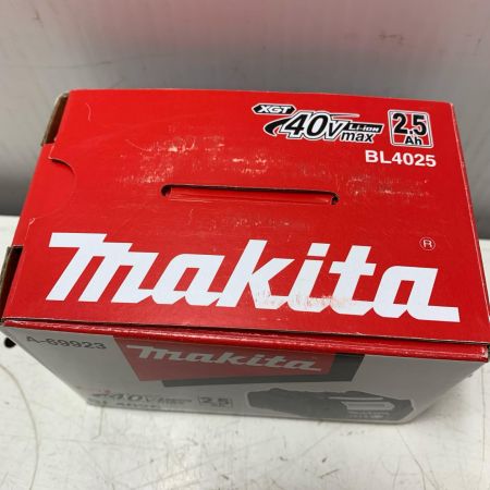 MAKITA マキタ バッテリー 未使用品 40v 2.5Ah BL4025