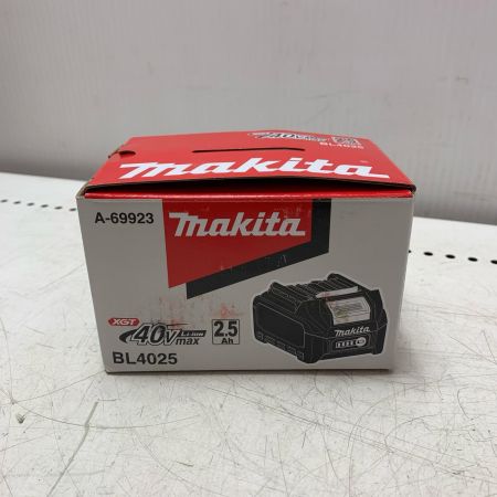 MAKITA マキタ バッテリー 未使用品 40v 2.5Ah BL4025
