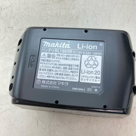MAKITA マキタ バッテリー 未使用品 18v 6.0Ah BL1860B ブラック