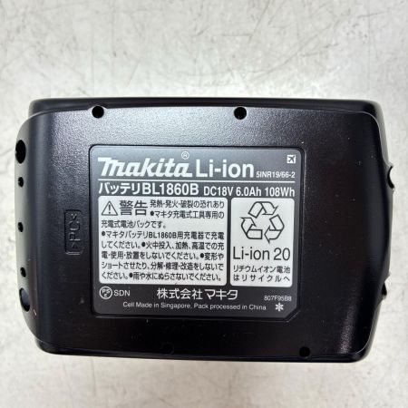 MAKITA マキタ バッテリー 未使用品 18v 6.0Ah BL1860B ブラック