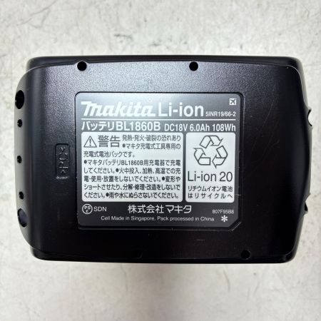 MAKITA マキタ バッテリー 未使用品 18v 6.0Ah BL1860B ブラック