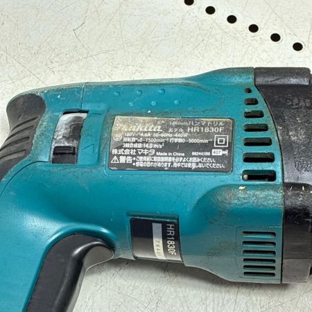 MAKITA マキタ 18ｍｍ ハンマドリル HR1830F