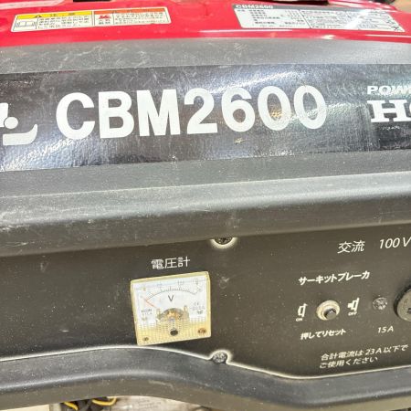 HONDA ホンダ スタンダード発電機 CBM2600