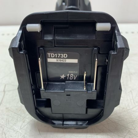 MAKITA マキタ 充電式インパクトドライバ TD173DZB ブラック