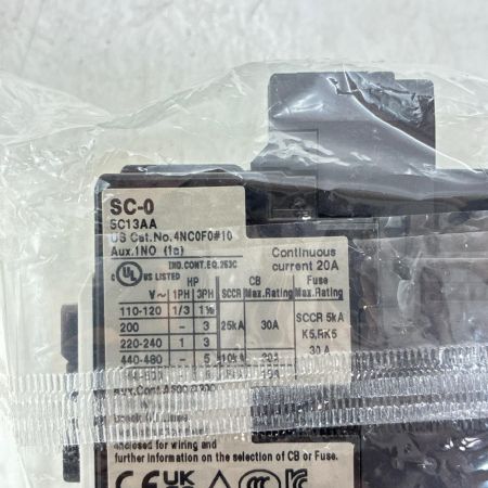 富士電機 標準型電磁接触器 SC-03