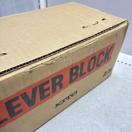 KITO キトー レバーブロック 未使用品 LB025 オレンジ