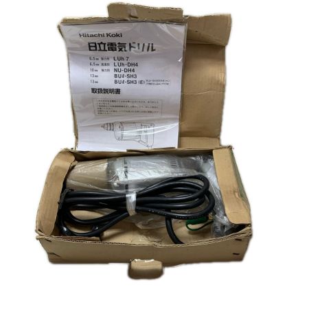 HITACHI 日立 電気ドリル LUh-DH4 シルバー