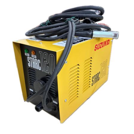 SUZUKID アーク溶接機 STARC 120 イエロー