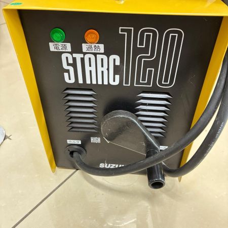SUZUKID アーク溶接機 STARC 120 イエロー