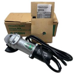 HitachiKoki 100ｍｍ細径　日立電気ディスクグラインダ G10SH4 Sランク