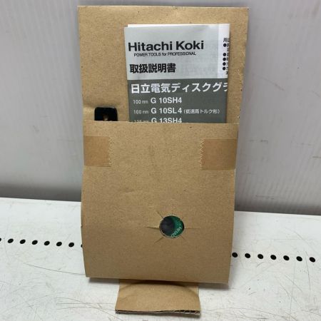 HitachiKoki 100ｍｍ細径　日立電気ディスクグラインダ G10SH4