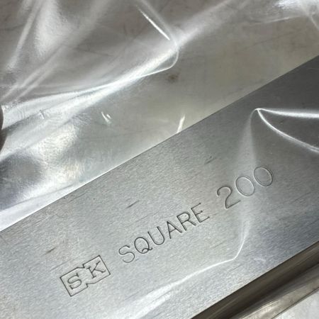 新潟精機 スコヤ 200mm SK SQUARE 200 シルバー