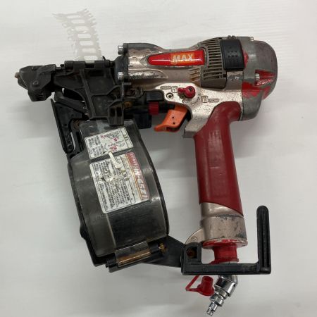 MAX マックス 工具 高圧エア釘打ち機 HN-65Z1 レッド ケース付