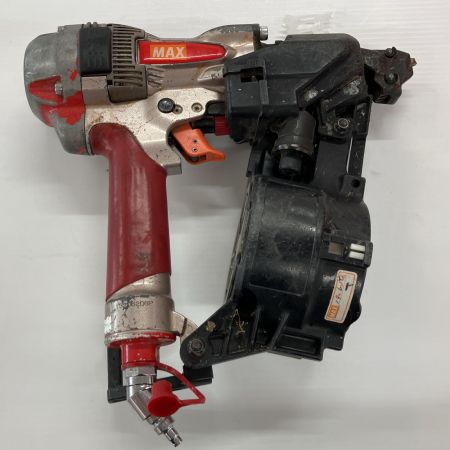 MAX マックス 工具 高圧エア釘打ち機 HN-65Z1 レッド ケース付