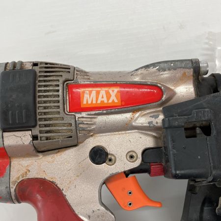 MAX マックス 工具 高圧エア釘打ち機 HN-65Z1 レッド ケース付