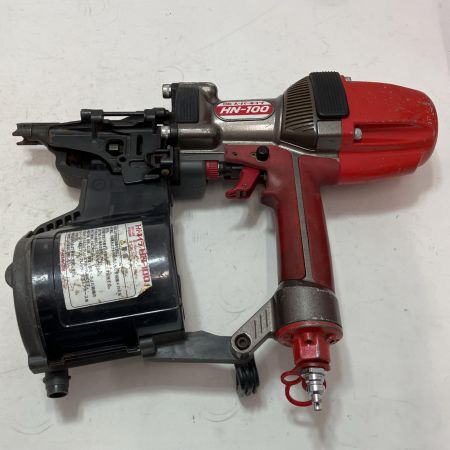 MAX マックス 高圧エア釘打ち HN-100 レッド ケース付