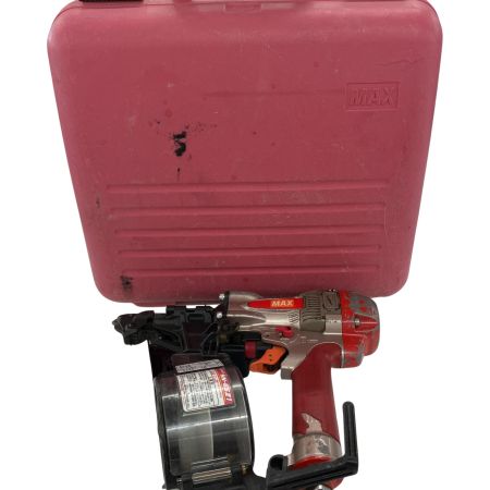 MAX マックス エアツール エア釘打ち HN-65Z1 レッド ケース付