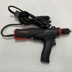 VESSEL ベッセル 電動工具 コード式ドライバドリル VE-6000 ブラック×レッド ピストルグリップ付 Cランク