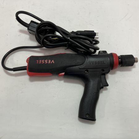 VESSEL ベッセル 電動工具 コード式ドライバドリル VE-6000 ブラック×レッド ピストルグリップ付