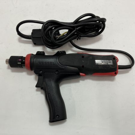 VESSEL ベッセル 電動工具 コード式ドライバドリル VE-6000 ブラック×レッド ピストルグリップ付
