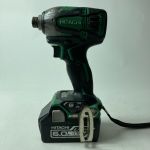 ЗЗ HITACHI 日立 18v インパクトドライバ バッテリーx2 充電器 ケース