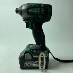 HITACHI 日立 コードレスインパクトドライバ WH18DDL2 18v バッテリー付 本体のみ Cランク