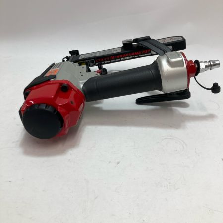 MAX マックス ステープル用釘打機 エアネイラ TA-450F1 レッド 常圧 ケース付