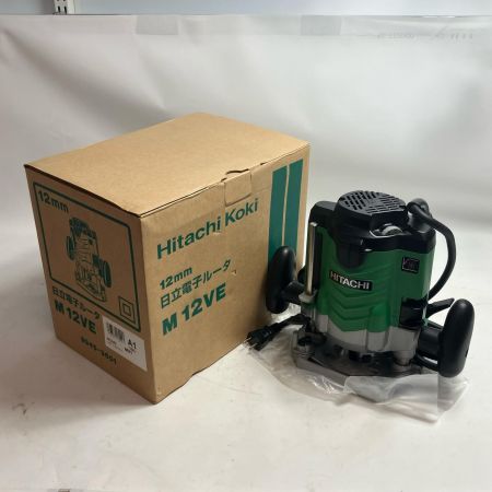 HITACHI 日立 ルーター M12VE グリーン 100v M210017