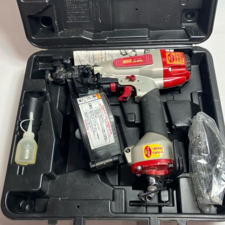 MAX マックス 常圧 エアネイラ  CN-450G レッド